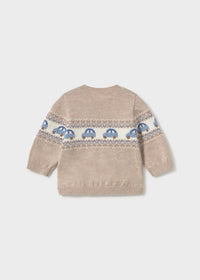 Jersey jacquard recién nacido