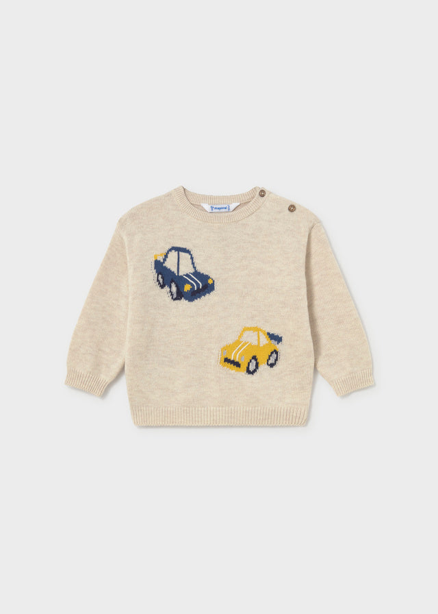 Jersey intarsia bebé