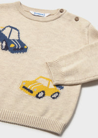 Jersey intarsia bebé