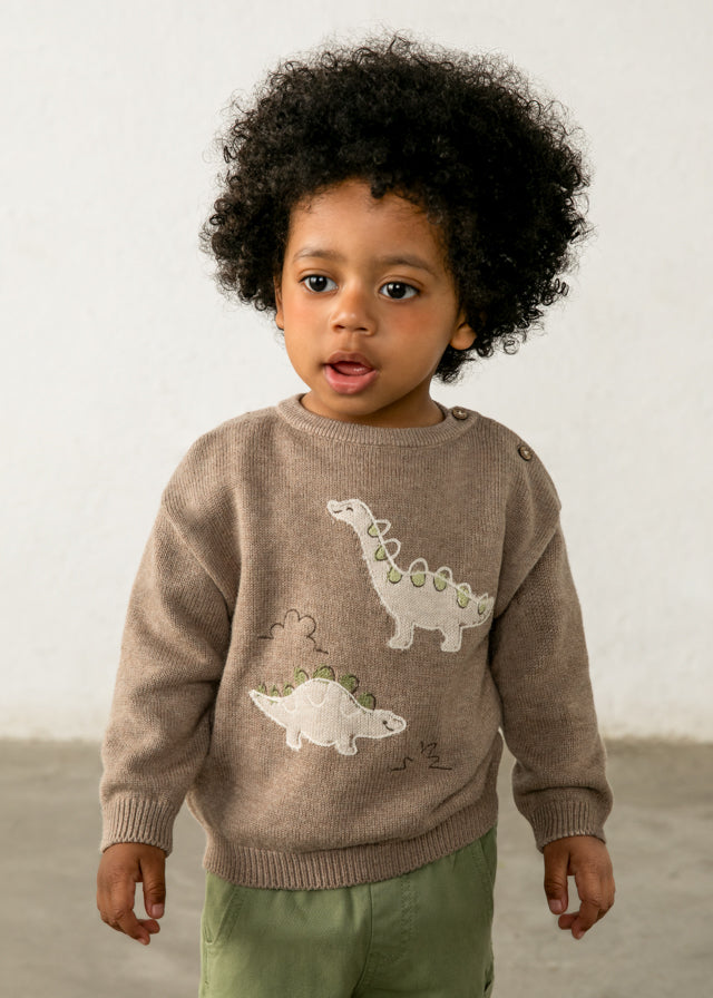 Jersey intarsia bebé