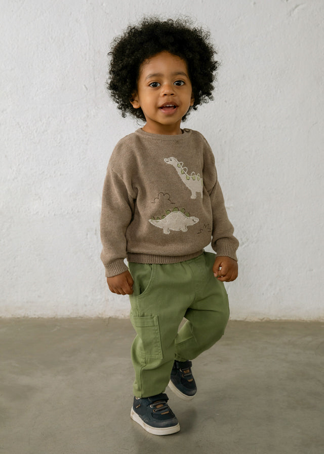 Jersey intarsia bebé