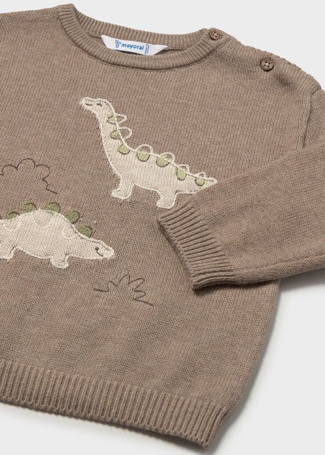 Jersey intarsia bebé
