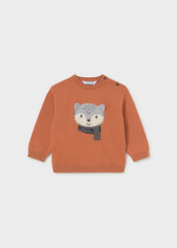 Jersey intarsia animalitos bebé