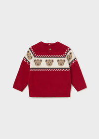 Jersey jacquard ositos bebé