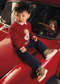 Jersey intarsia bebé