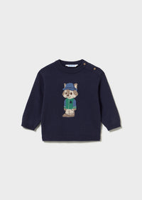 Jersey intarsia bebé