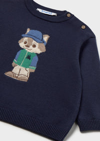 Jersey intarsia bebé