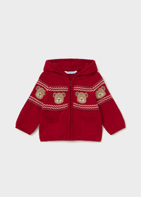 Sudadera cremallera tricot ositos bebé