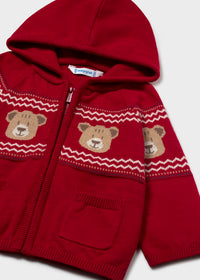 Sudadera cremallera tricot ositos bebé
