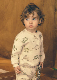 Sudadera animalitos bolsillo bebé