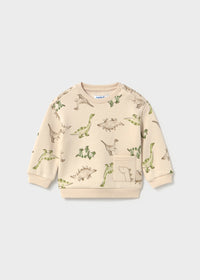 Sudadera animalitos bolsillo bebé