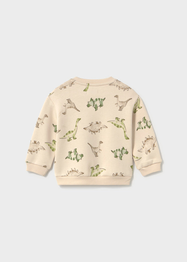 Sudadera animalitos bolsillo bebé