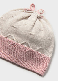 Conjunto 3 piezas tricot recién nacida