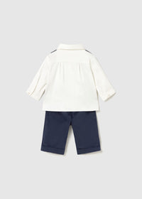 Conjunto 3 piezas camisa recién nacido