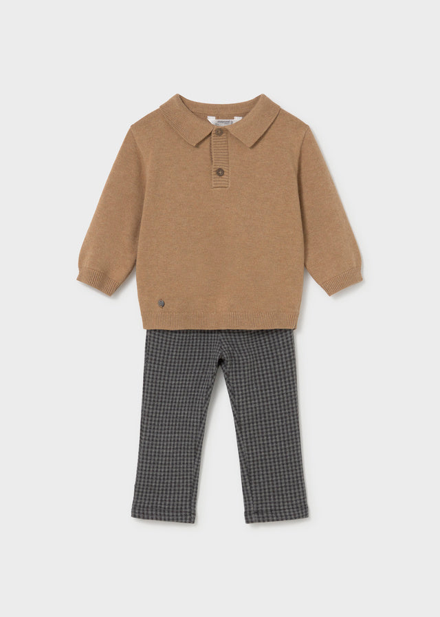 Conjunto pantalón y jersey bebé