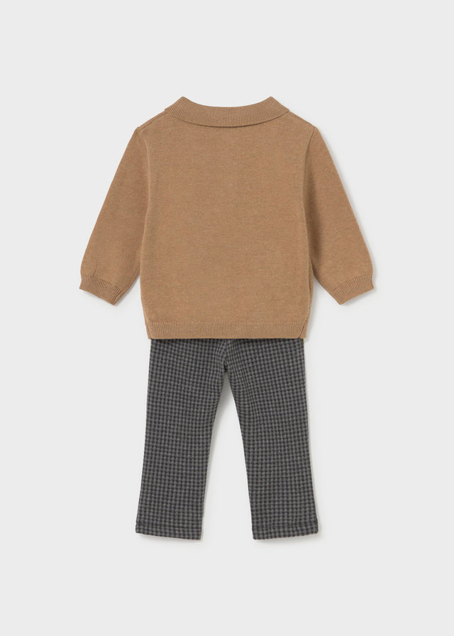 Conjunto pantalón y jersey bebé