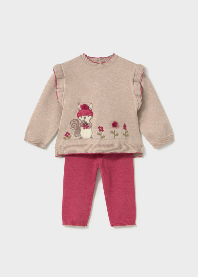 Conjunto pantalón y jersey bebé