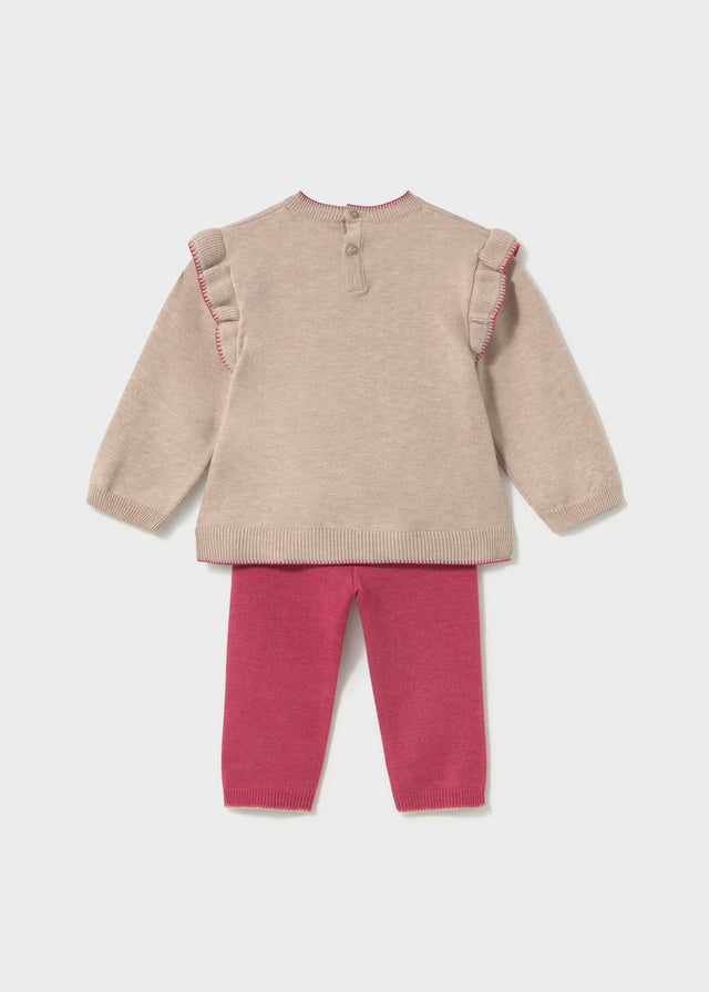 Conjunto pantalón y jersey bebé