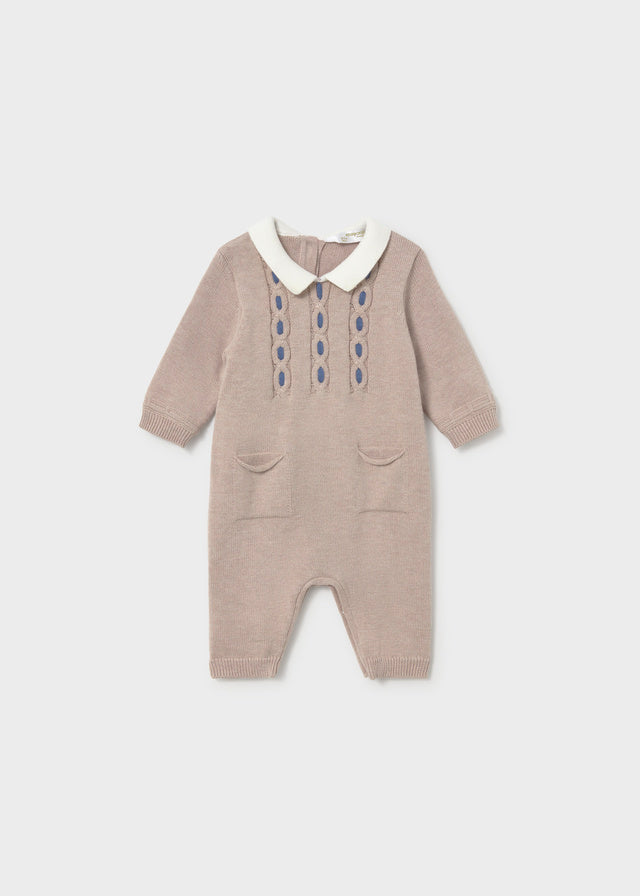Pelele tricot recién nacido