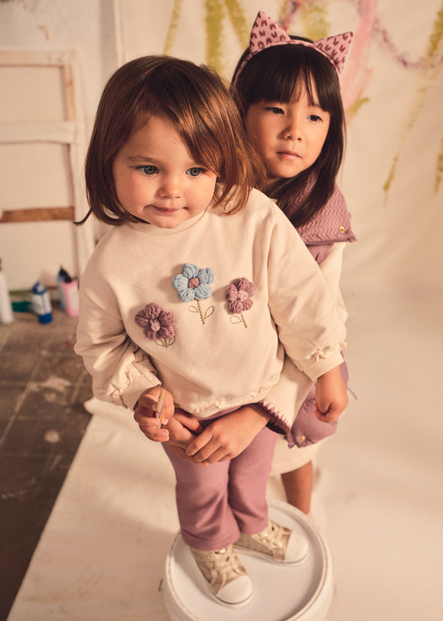 Conjunto sudadera y pantalón bebé