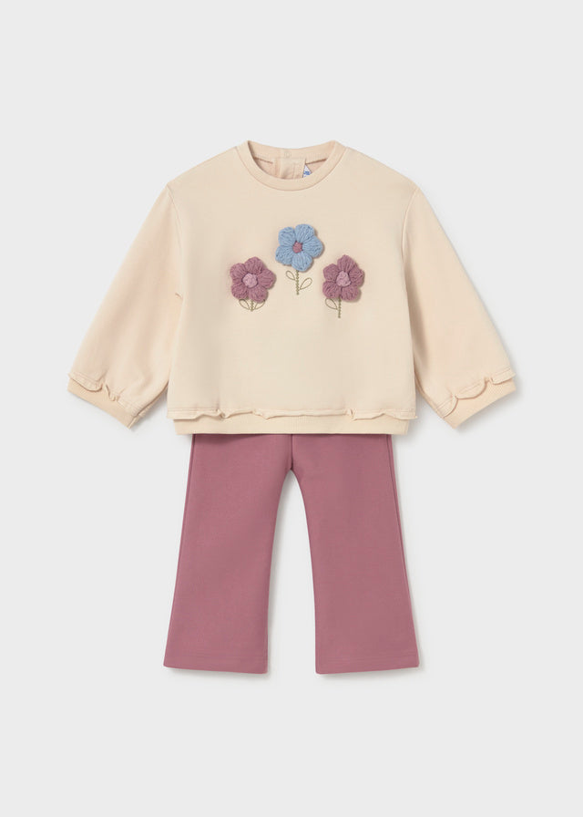 Conjunto sudadera y pantalón bebé