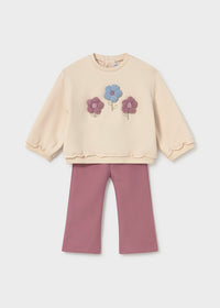 Conjunto sudadera y pantalón bebé