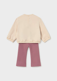 Conjunto sudadera y pantalón bebé