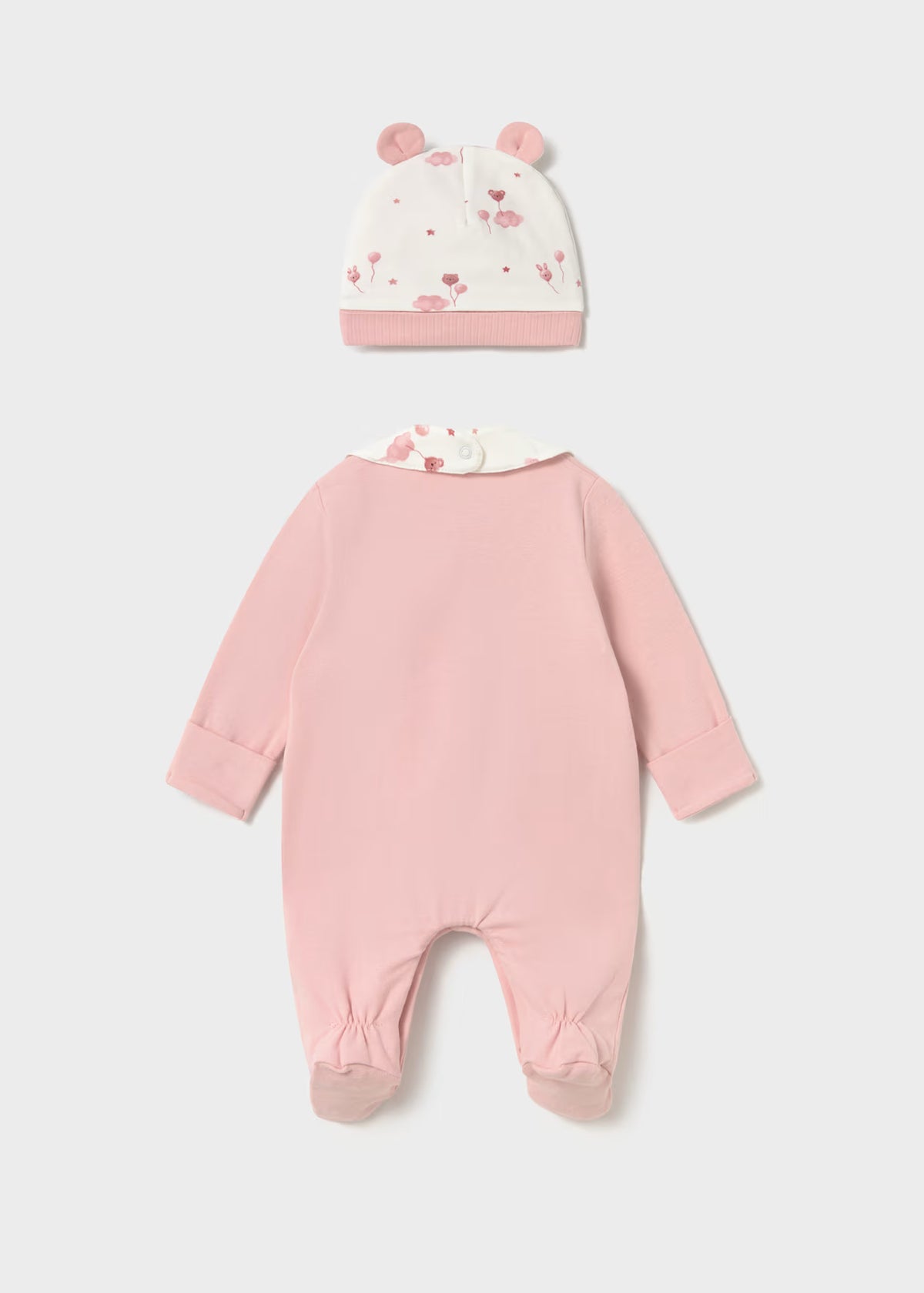 Set de pelele gorro y babero ositos recién nacida