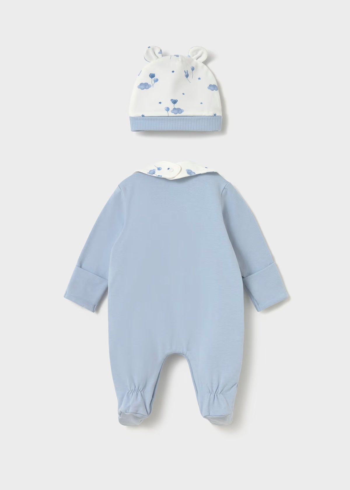 Set de pelele gorro y babero ositos recién nacida