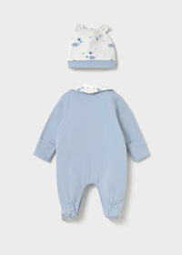 Set de pelele gorro y babero ositos recién nacida