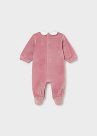Pijama cuello ondas recién nacida