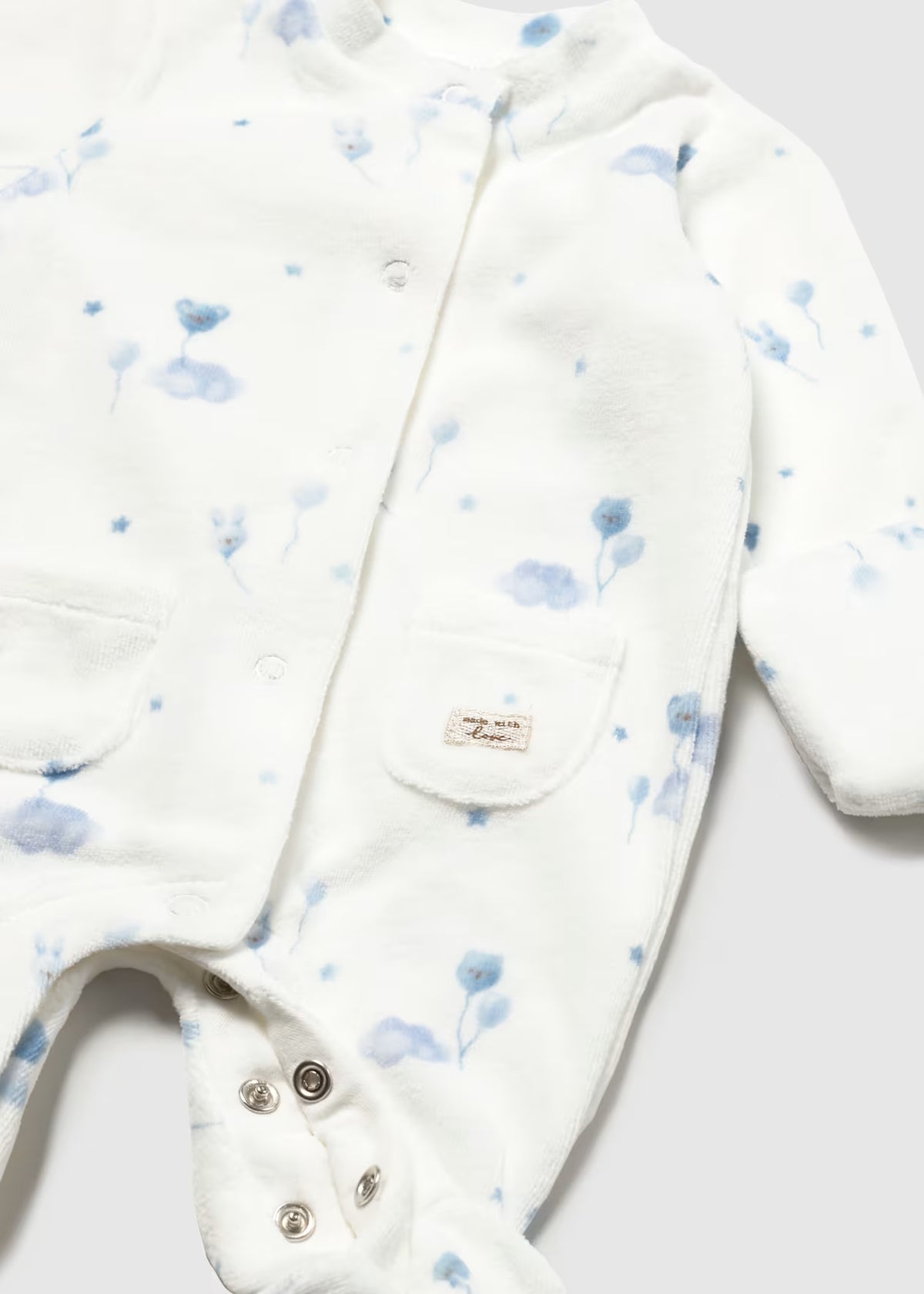 Pijama estampado recién nacido