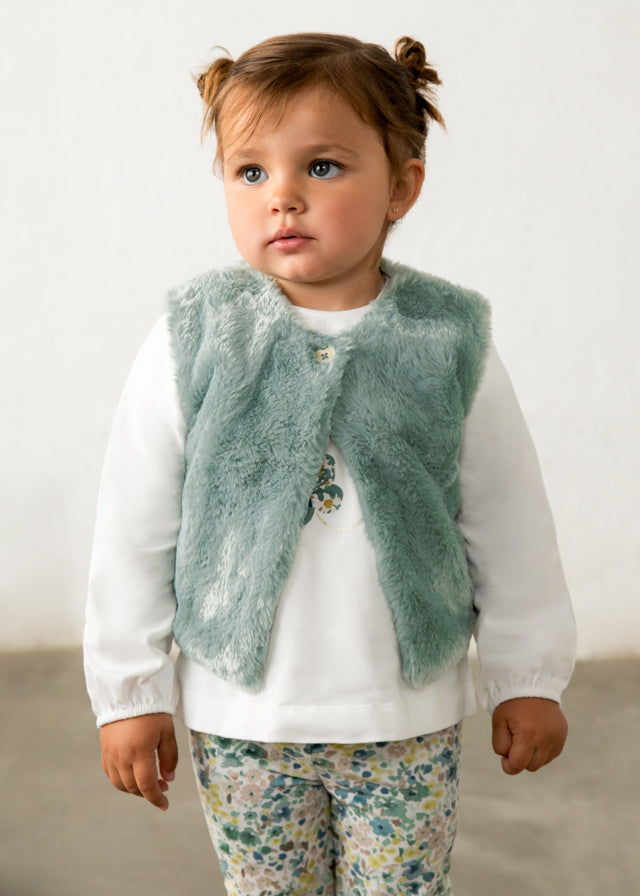 Conjunto 3 piezas chaleco bebé