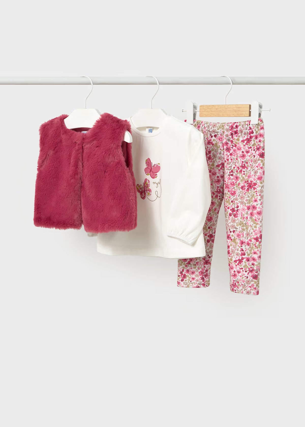 Conjunto 3 piezas chaleco bebé