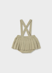 Conjunto 3 piezas falda recién nacida