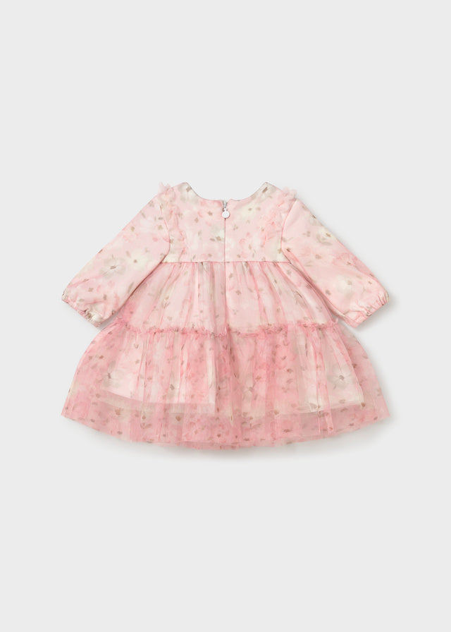 Vestido tul estampado recién nacida