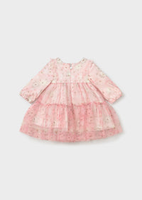 Vestido tul estampado recién nacida