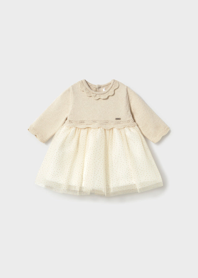 Vestido tul recién nacida