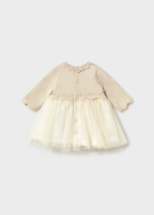 Vestido tul recién nacida
