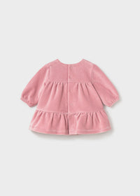 Vestido punto pana recién nacida