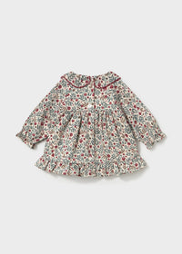 Vestido estampado recién nacida