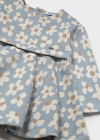 Vestido estampado jacquard bebé