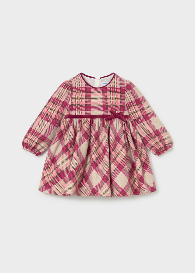 Vestido cuadros bebé