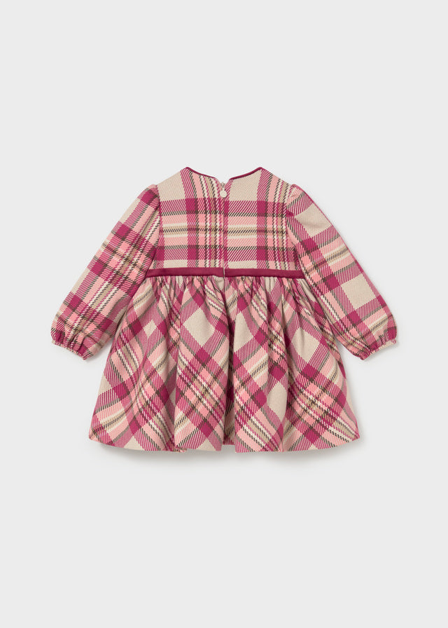Vestido cuadros bebé