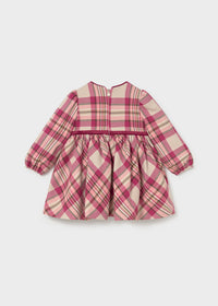 Vestido cuadros bebé