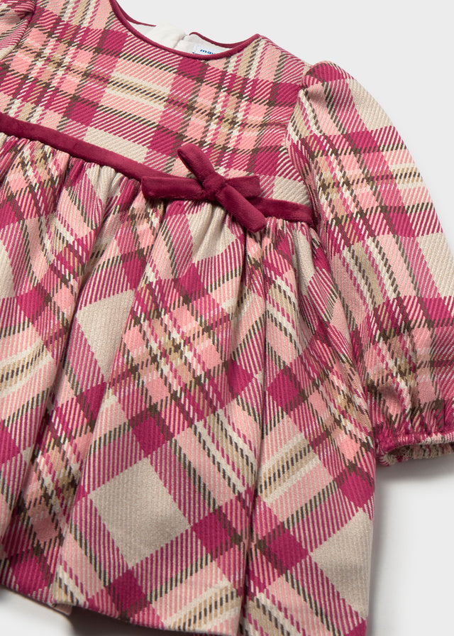 Vestido cuadros bebé