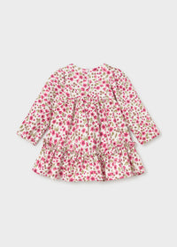 Vestido terciopelo estampado bebé