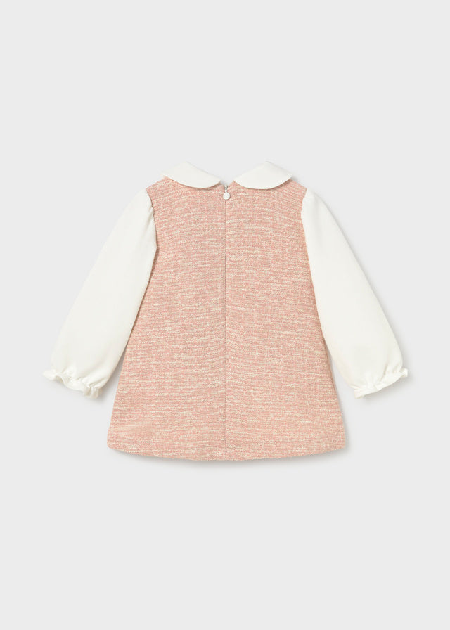 Vestido combinado bebé