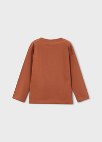 Camiseta vehículo relieve niño