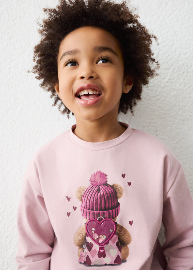 Camiseta oso niña